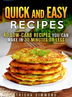 cover image of Quick and Easy Recipes